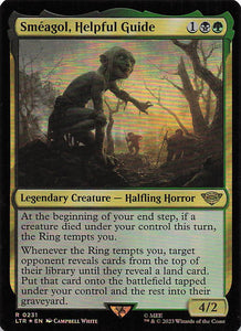 Magic The Gathering: The Lord of the Rings: Tales of Middle Earth Foil EN #231 Smeagol, Helpful Guide