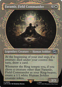 Magic The Gathering: The Lord of the Rings: Tales of Middle Earth Foil EN #303 Faramir, Field Commander