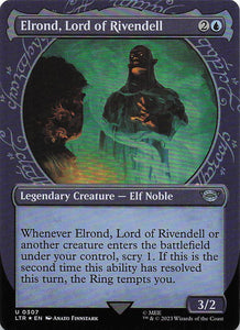 Magic The Gathering: The Lord of the Rings: Tales of Middle Earth Foil EN #307 Elrond, Lord of Rivendell