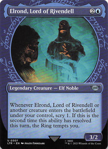 Magic The Gathering: The Lord of the Rings: Tales of Middle Earth EN #307 Elrond, Lord of Rivendell