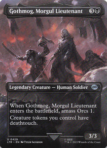 Magic The Gathering: The Lord of the Rings: Tales of Middle Earth EN #429 Gothmog, Morgul Lieutenant