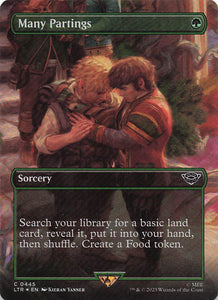 Magic The Gathering: The Lord of the Rings: Tales of Middle Earth EN #445 Many Partings