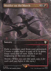 Magic The Gathering: The Lord of the Rings: Tales of Middle-earth Commander EN: #512 Mordor on the March
